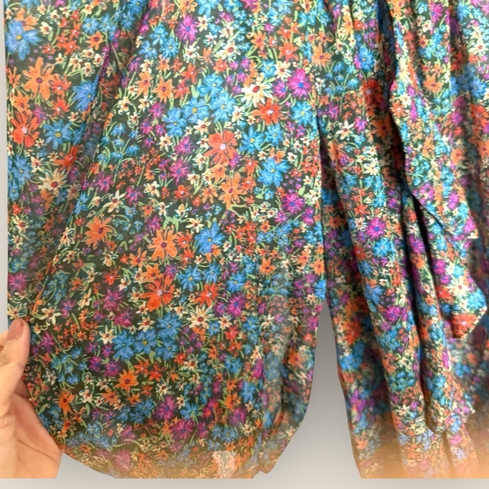 For Love & Lemons | Full Bloom Midi Dress | Size XS (Fits XS-S) - Picture 9 of 15